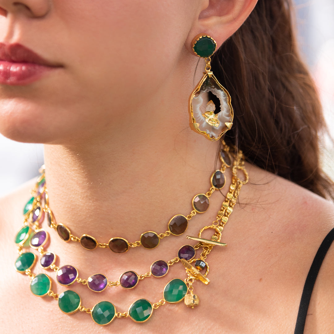 Collar Candy Amatista