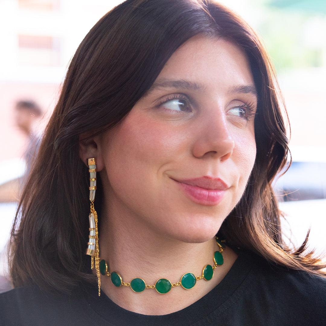 Collar Candy Onyx Verde