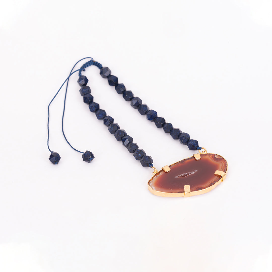 Collar Tepuy con Laja de Agatha