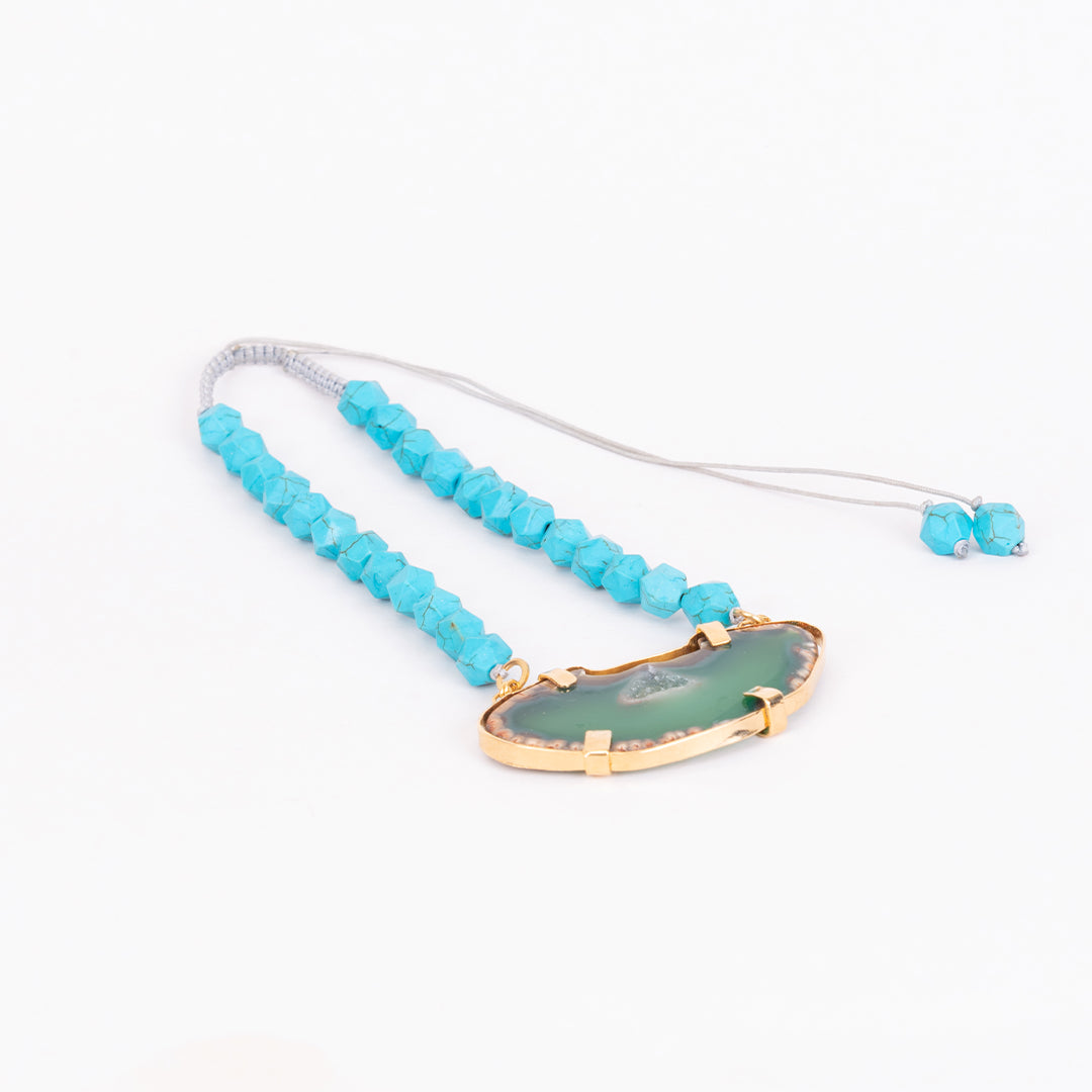 Collar Tepuy con Laja de Agatha