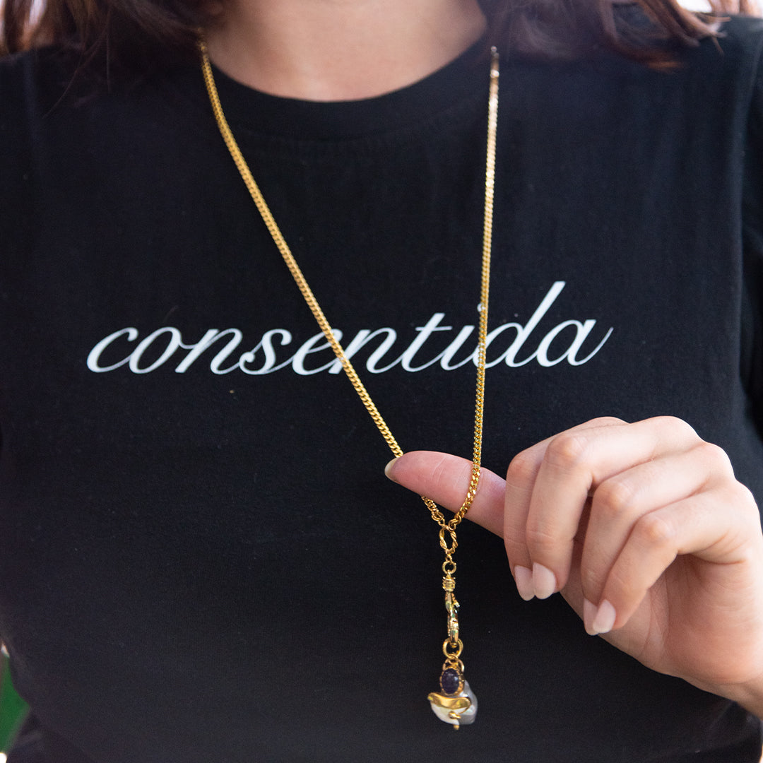 Cadena Porta Dije Hamsa