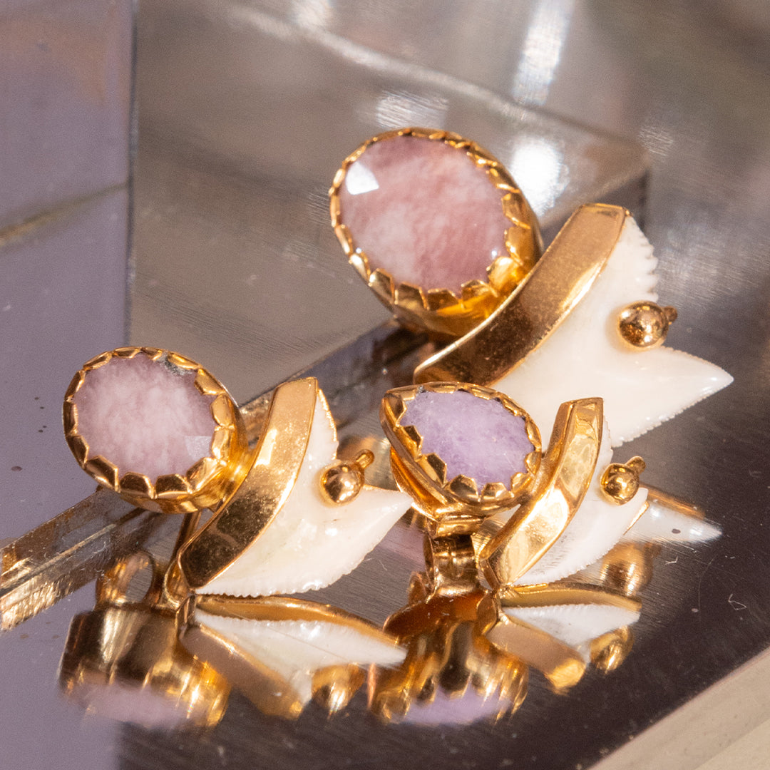Studs Skualo Rosa