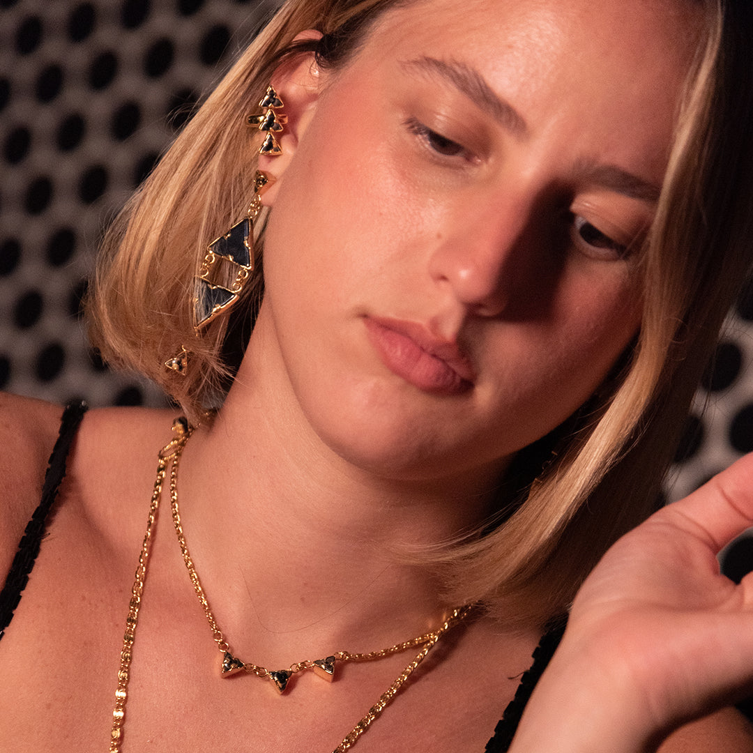 Zarcillos Triad 4 Largo