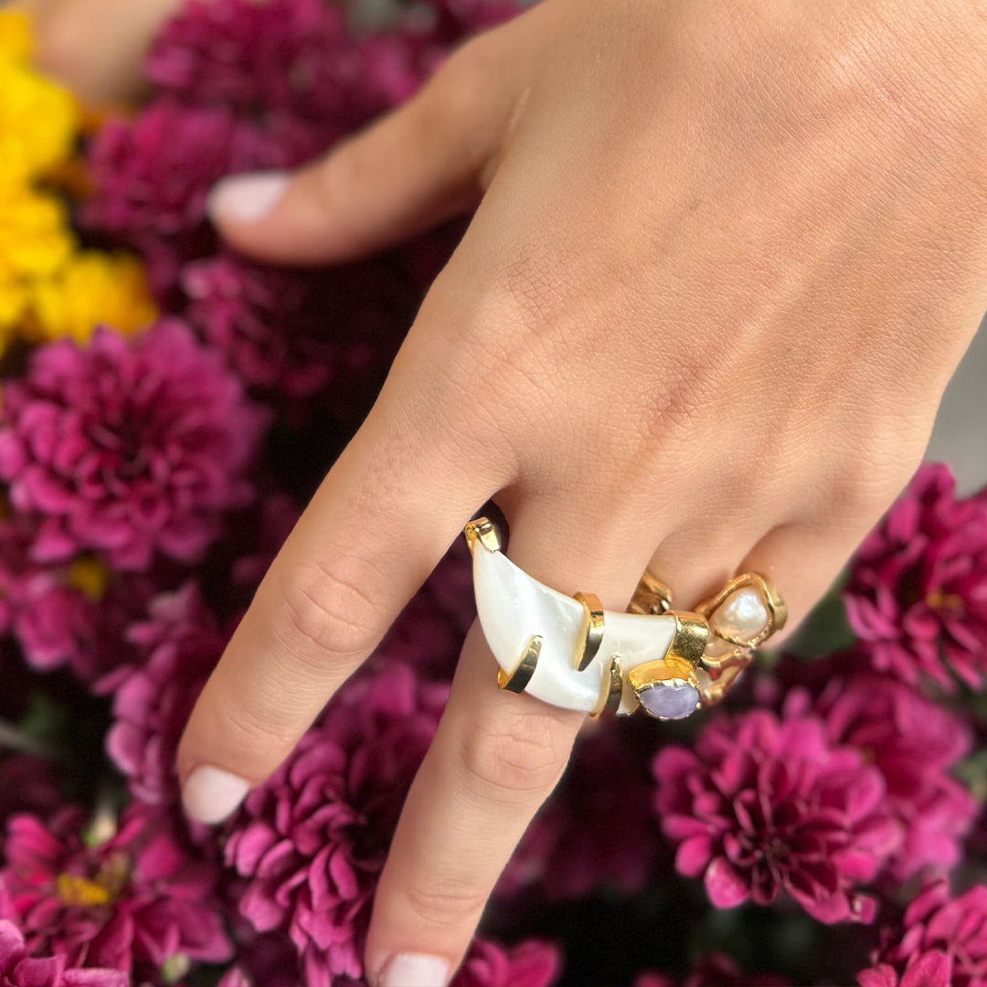 Anillo Zocco Morado