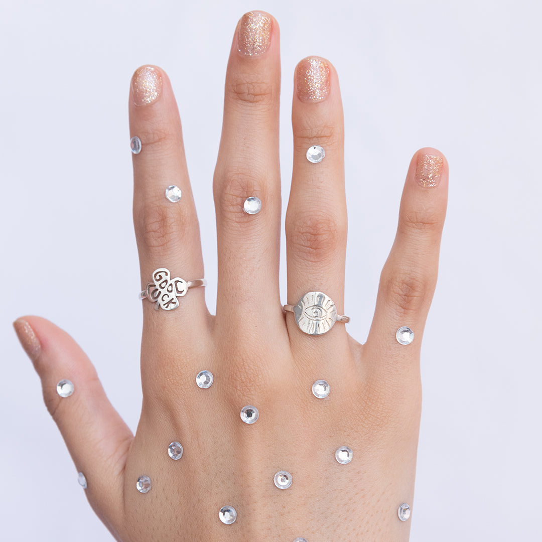 Anillo Good Luck en Plata