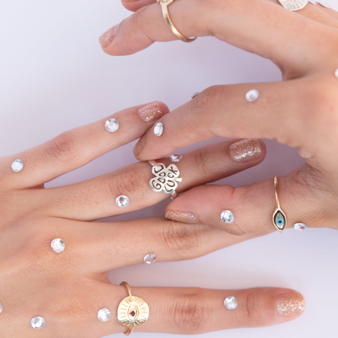 Anillo Good Luck en Plata